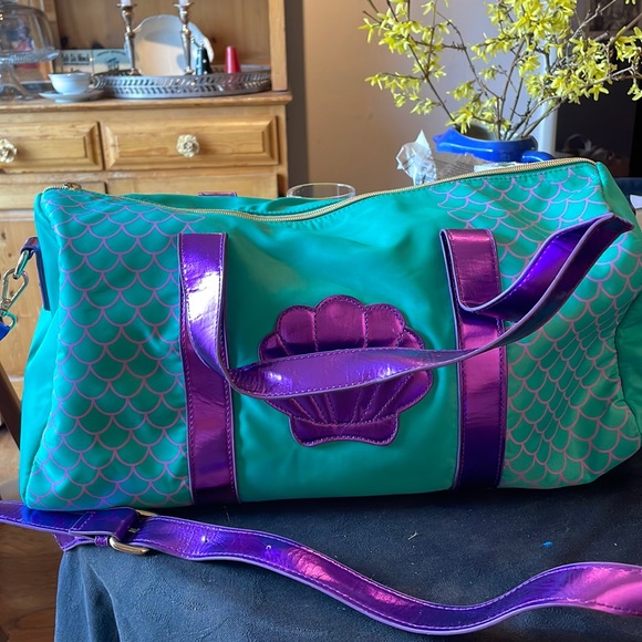 Mermaid Scales Teal and Purple Women's Bag - Picture 1 of 3